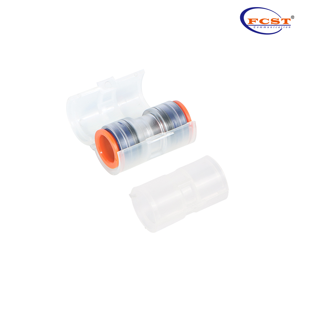 7/3.5mm 12/10mm 14/10mm Micro Duct Straight Connector for Telcome Microduct Connectors