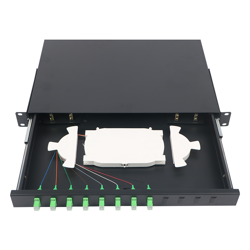 FCST03107 1U 8cores Drawer Style Optical Distribution Frame