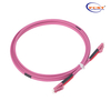 LCUPC-LCUPC Duplex OM4 2m LSZH 2.0mm Fiber Optic Patch Cable