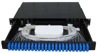 FCST03105 48 Ports Drawer Type SC FC Connector Fiber Optic Distribution Frame Patch Panel